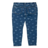 Wonder Nation Fete Moda Jeggings, Dimensiuni 4 - & Plus