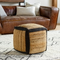 Țesători Artistice Jari Fibre Naturale 16 Accent Pouf