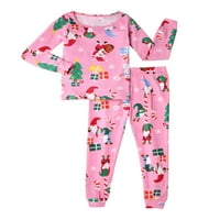 Pijamale cu imprimeu pentru copii Baby & Toddler, Set Din 2 piese