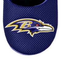 Papuci din plasă cu Logo mare pentru bărbați Baltimore Ravens