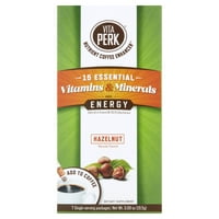 Vitaperk Energy Nutrient Coffee Enhancer, Alune, 0. Oz, Pachete, Conta