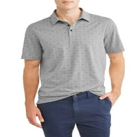 Tricou Polo din Jersey cu imprimeu George pentru bărbați
