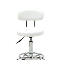 Irene Inevent formă rotundă scaun de Bar reglabil înălțime reglabil coafură frumusețe spa scaun cu spătar