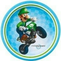 Mario Kart Wii farfurii de desert, 8pk