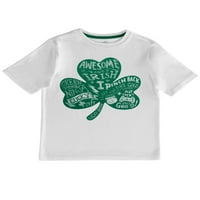 Wonder Nation Boys Saint Patrick ' s Day tricou grafic cu mânecă scurtă mărimi 4 - & Husky