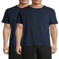 Tricou Tri Blend pentru bărbați și bărbați mari, Pachet 2, până la dimensiunea 5XL