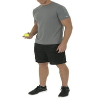 Athletic Works Big Men ' s Quick Dry Performance Mesh tricou cu mânecă scurtă, pachet 2