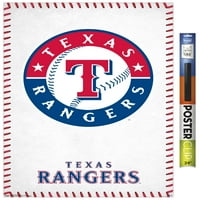 Texas Rangers-Poster De Perete Cu Logo, 22.375 34