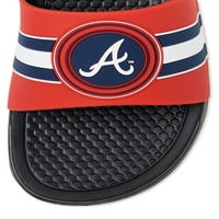 Sandale cu tobogan ridicat pentru bărbați Atlanta Braves