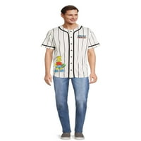 Tricou de Baseball masculin Simpsons, Dimensiuni S-XL