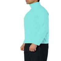 Unic chilipiruri barbati usoare Maneca lunga pulover Top Turtleneck T-Shirt