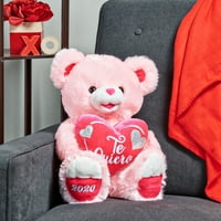 Mod de a sărbători Ziua Îndrăgostiților roz Spaniolă Sweetheart Teddy Bear