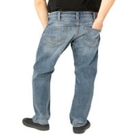 Silver Jeans Co. Bărbați Eddie relaxat Fit Conic picior blugi talie dimensiuni 28-44