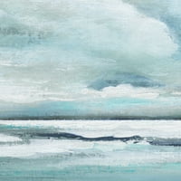 Nori ondulați de Janet Tava pânză învelită pictură artă Imprimeu
