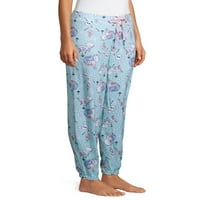 Pantaloni Disney Olaf pentru femei și femei Plus Sleep Jogger