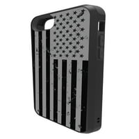 Trident Americana seria One-zdrențuită pavilion american caz iPhone 6 + 6s+7 +