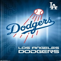 Los Angeles Dodgers-Afiș De Perete Cu Logo, 22.375 34