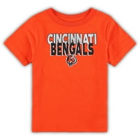 Tricou Orange Cincinnati Bengals Pentru Copii Mici