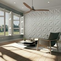 Ekena Millwork 5 8W 5 8 h Haven EnduraWall panou decorativ de perete 3D