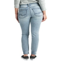 Silver Jeans Co. Blugi Skinny pentru femei Avery High Rise, dimensiuni talie 24-34