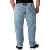 Silver Jeans Co. Bărbați Kenaston Slim Fit Slim Leg Jeans, talie dimensiuni 28-40