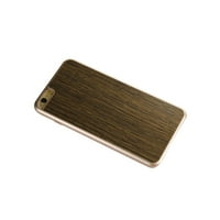 Iphone Plus Wood Grain Slim Snap On caz în aur roșu pentru utilizare cu Apple Iphone 6s Plus 5-pack