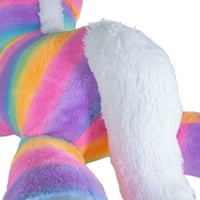 Gata să îmbrățișeze 40 Rainbow Unicorn Plh umplute animale