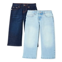 Wonder Nation Boys Bootcut Blugi Denim, Pachet, Dimensiuni 4 - & Husky