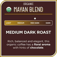 Don Francisco ' s Coffee organic Mayan Blend cafea măcinată prăjită Mediu-întunecată, Oz