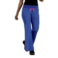 Lovite femei miracol contemporan Slim Fit Fade buzunare rezistente trage pe bază trage pe Scrub, stil S201019