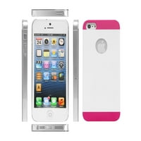 Cellet alb fierbinte roz Proguard Hard Shell caz pentru Apple iPhone 5