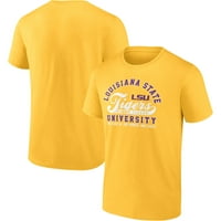 Bărbați de aur LSU Tigers juca de-a lungul T-Shirt