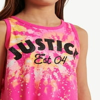 Rochie tricou din tricou Justice Girls, dimensiuni XS-XLP