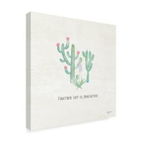 Marcă comercială Fine Art 'Bohemian Cactus VIII' Canvas Art De Mary Urban