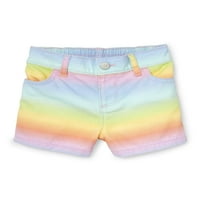 Pantaloni scurți din Denim Rainbow Place pentru copii