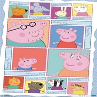 Peppa Pig - Poster De Perete Grilă, 22.375 34