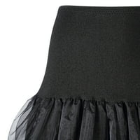 Femei 50s Rockabilly fusta Tutu Crinoline fusta fusta fuste