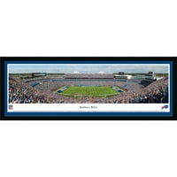 Buffalo Bills-linie de curte la Stadionul Ralph Wilson-panorame Blakeway imprimare NFL cu cadru selectat și covoraș unic