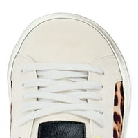 Sneaker cu imprimeu leopard Scoop pentru femei