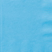 Șervețele de Cocktail din hârtie, în, albastru deschis, 20ct