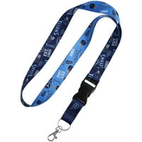 Wincraft Tennessee Titans Scatter Lanyard cu cataramă detașabilă