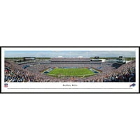 Buffalo Bills-linie de curte la Stadionul Ralph Wilson-panorame Blakeway imprimare NFL cu cadru Standard