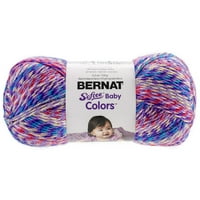 Bernat Softee Baby Culori Fire: Purple Rainbow