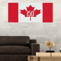 Canada-afiș de perete pentru aniversarea a 150 de ani, 22.375 34