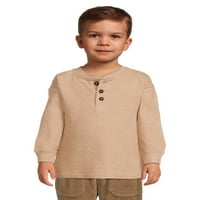 tricou Henley Cu mânecă lungă Easy-peasy Toddler Boy, dimensiuni luni-5T