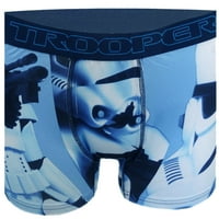 Star Wars Super Trooper Colaj Pentru Adulți Boxeri Albastru Deschis