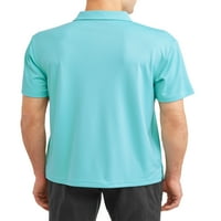 Tricou Polo cu imprimeu asimetric Ben Hogan pentru bărbați, până la dimensiunea 5XL