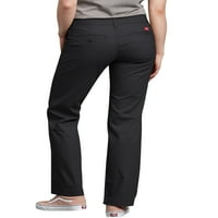 Dickies femei relaxat drept Stretch Twill pantalon