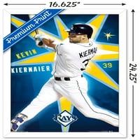 Tampa Bay Rays-Afiș De Perete KeVin Kiermaier, 14.725 22.375