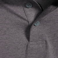 Tricou Polo George pentru bărbați și Big pentru bărbați, Cu mânecă scurtă, dimensiuni de până la 3XL